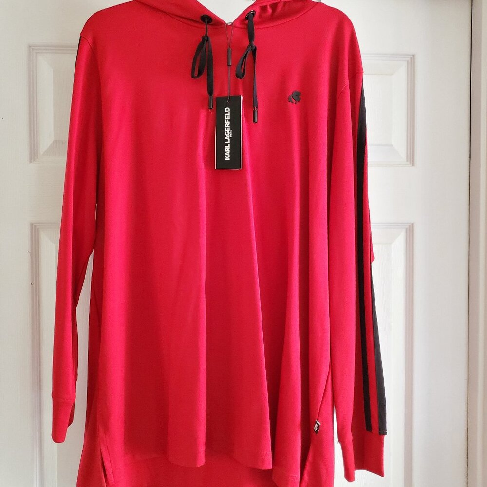 Karl Lagerfeld Pullover Hoodie NWT  Large.